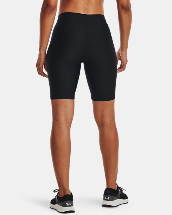 Shorts largos HeatGear® Bike para mujer, Black, pdpMainDesktop image number 1